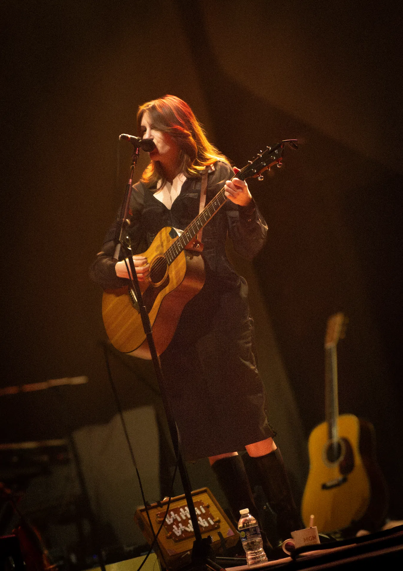 Katie Gavin playing guitar